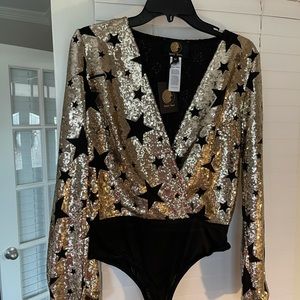 Sequin top NWT